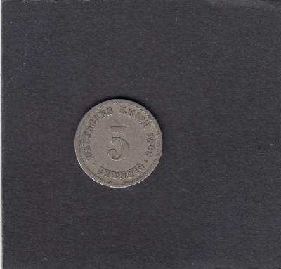 Beschrijving: 5 Pfennig  
